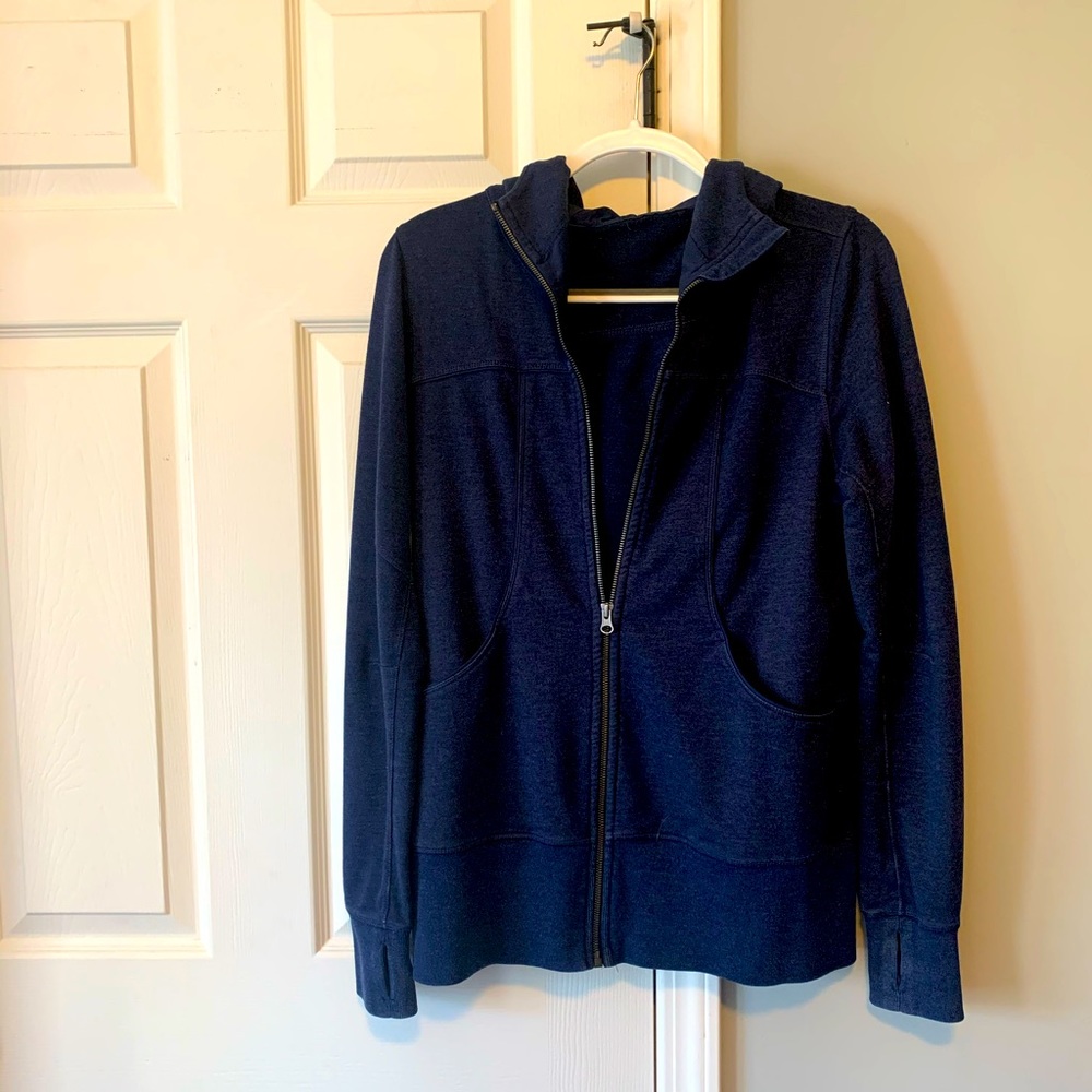 Navy Zip-up Hoodie